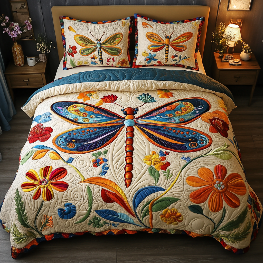 Floral Dance Duvet Cover Set NCU0PVL256