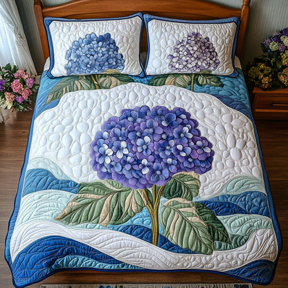 Floral Dawn 3-Piece Quilted Bedding Set NCU0PTT277