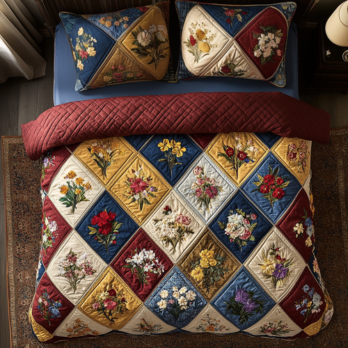 Floral Delight Duvet Cover Set NCU0NVH712