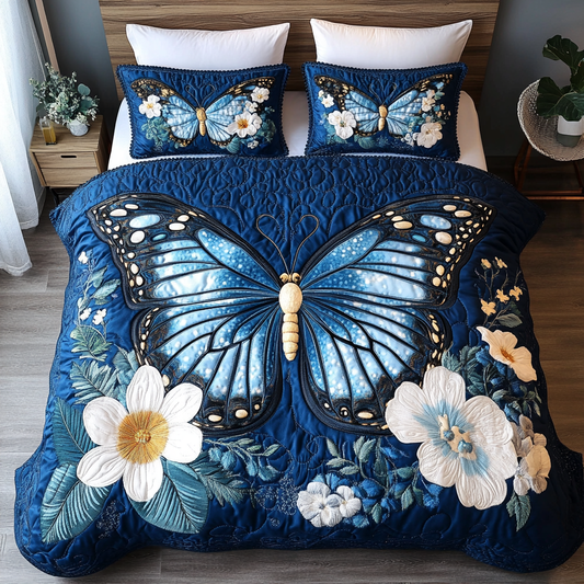 Floral Flight Duvet Cover Set NCU0PVL136