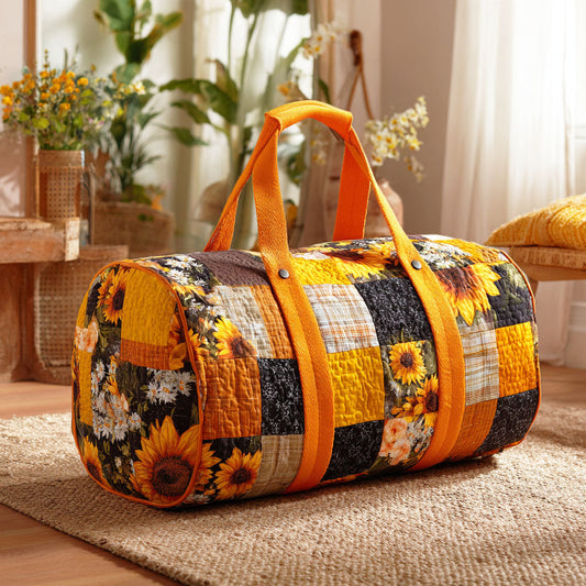 Floral Hearth Quilted Duffle Bag NCU0NTD1451