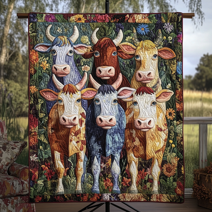 Floral Herd Quilted Blanket NCU0NVH206