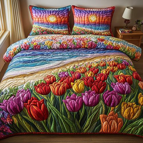 Floral Horizon Duvet Cover Set NCU0DV341