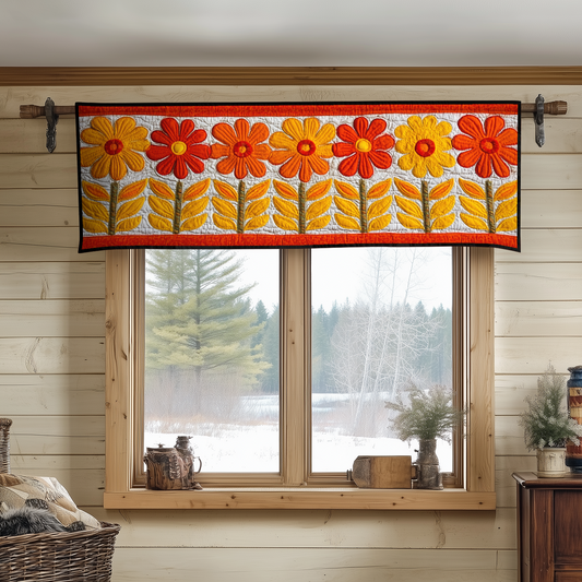 Floral Joy Quilted Valance NCU0DDK669