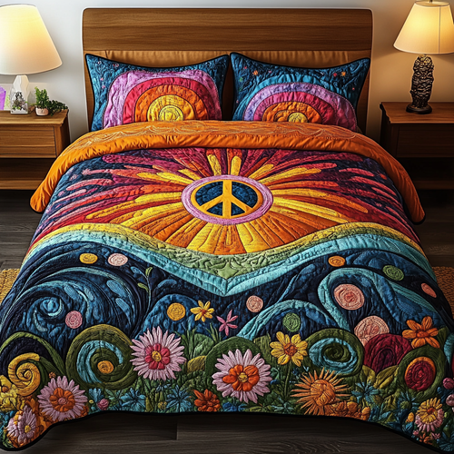 Floral Radiance Duvet Cover Set NCU0PVL158