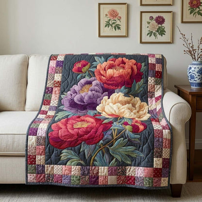 Floral Serenity Quilted Blanket NCU0DQQ0553