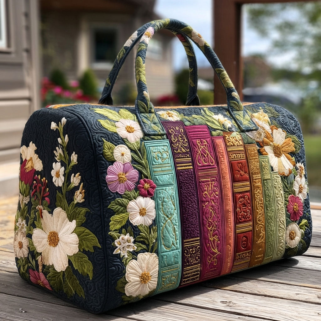 Floral Tales Quilted Duffle Bag NCU0DDK2468