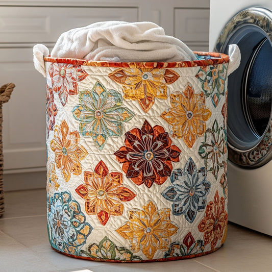 Flow Within Quilted Laundry Basket NCU0PTT744