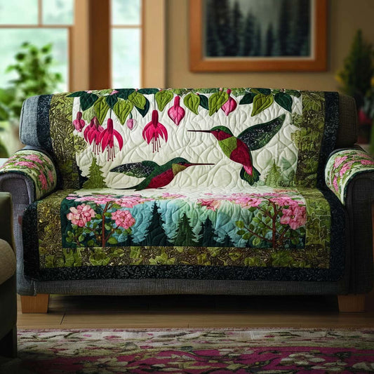 Flower Nectar Quilted Sofa Cover NCU0NNT2240