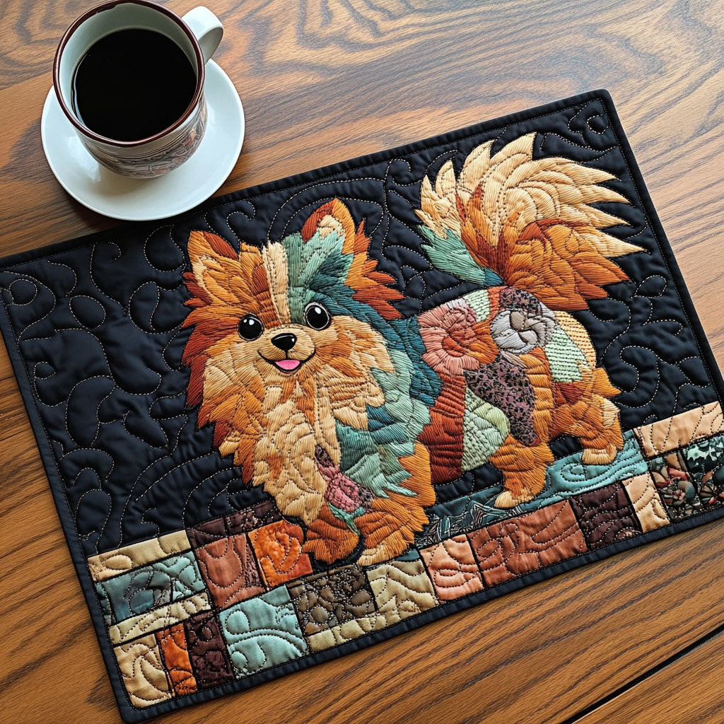 Fluff Majesty Quilted Placemat NCU0NNT721