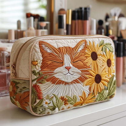Fluffy Friend Quilted Makeup Bag NCU0NNT2078
