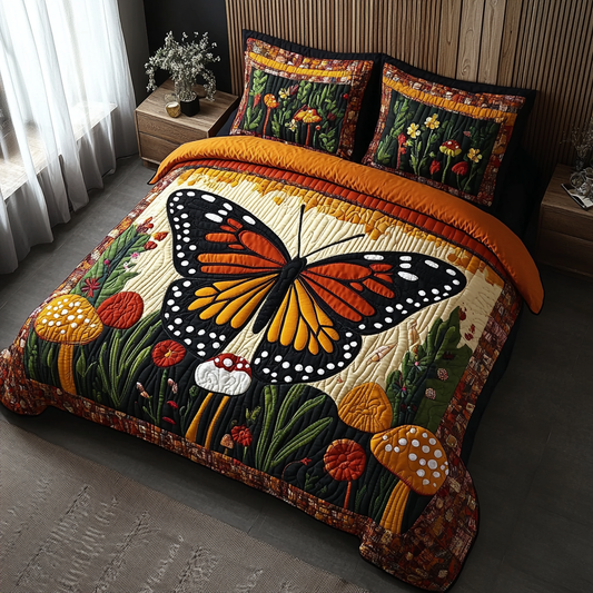 Fluttering Beauty Duvet Cover Set NCU0DV258
