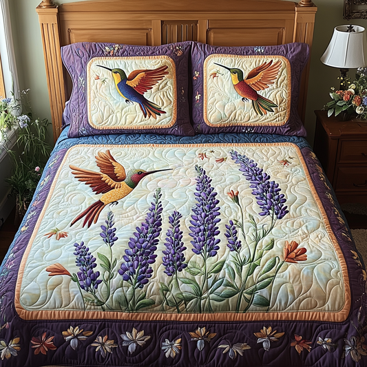 Fluttering Beauty Quilted Bedding Set NCU0DV2012