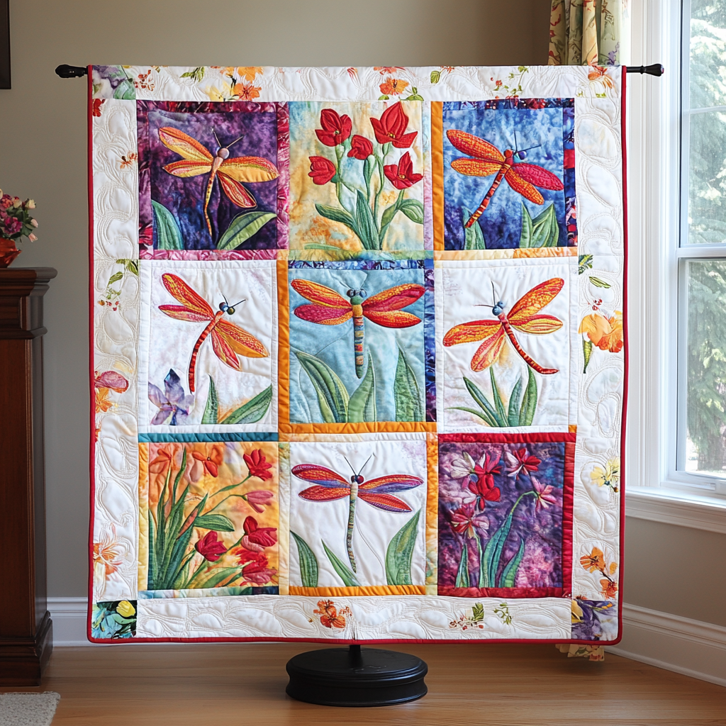 Fluttering Dreams Quilted Blanket NCU0NVH222