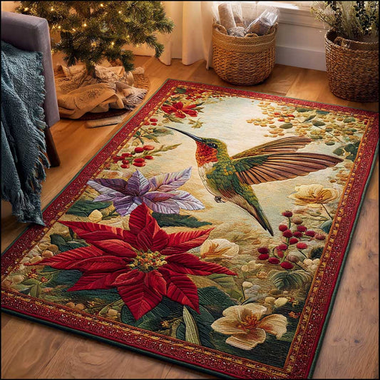 Fluttering Hummingbird Area Rug NCU0HTT123