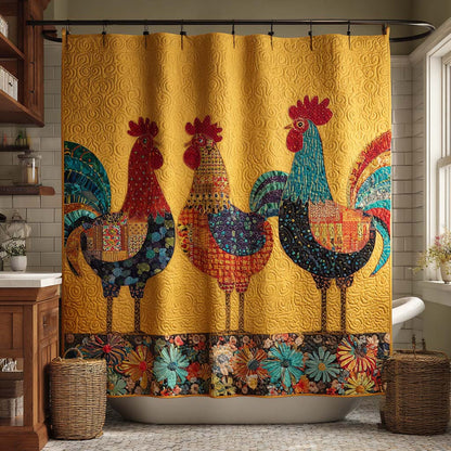 Folk Farm Morning Shower Curtain NCU0NNT2960