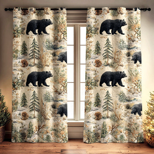Forest Bears Curtains NCU0NTV847