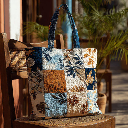 Forest Breeze Quilted Tote Bag NCU0PTT1779