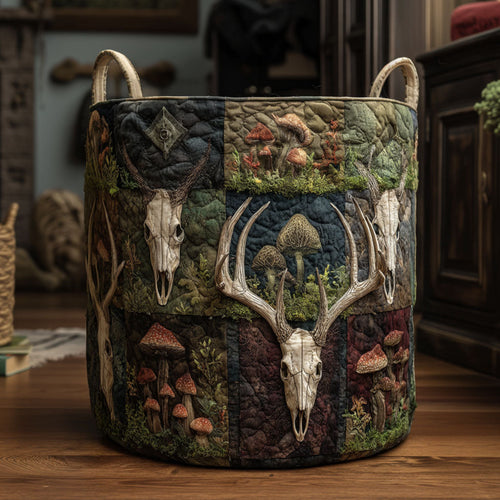 Forest Buck Quilted Laundry Basket NCU0NNT2798