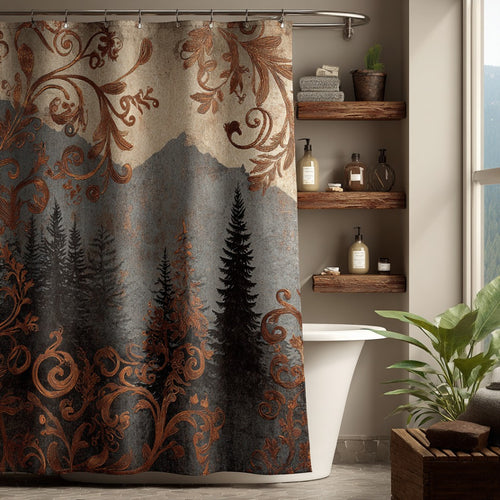 Forest Calm Shower Curtain NCU0DV1881