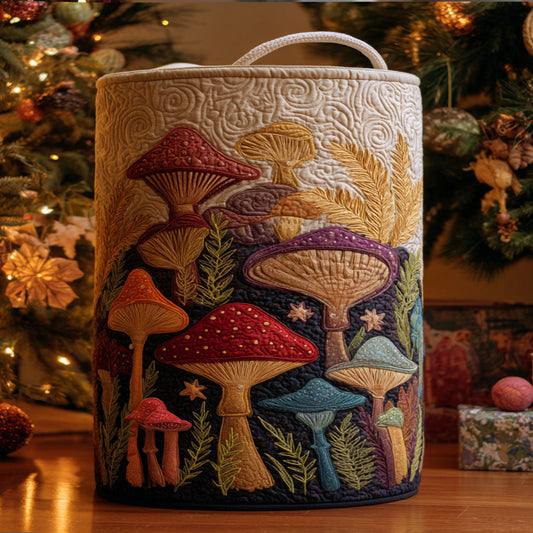 Forest Dream Quilted Laundry Basket NCU0PTT2318