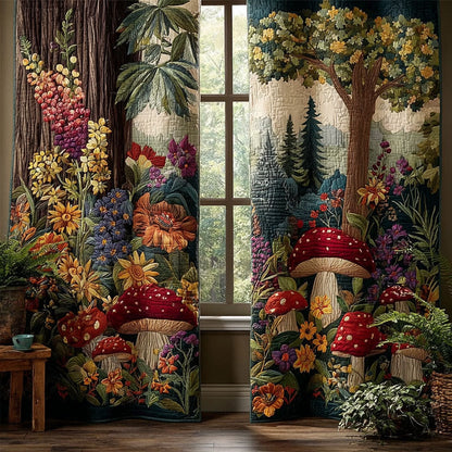 Forest Dreamscape Quilted Curtains NCU0PTT2224