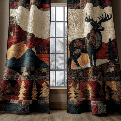Forest Echo Quilted Curtains NCU0PTT2182