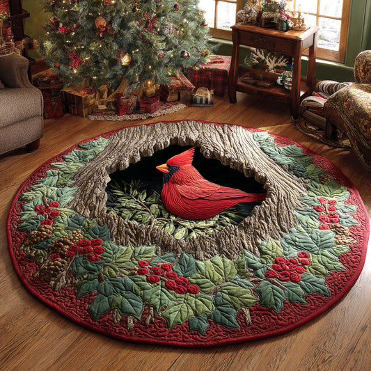 Forest Glow Quilted Round Mat NCU0NTV681