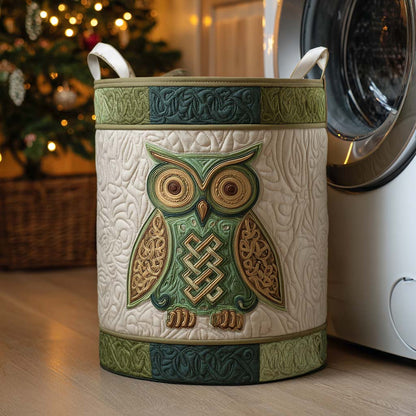 Forest Guardian Quilted Laundry Basket NCU0NXD984