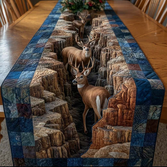 Forest Guardian Quilted Table Runner NCU0NNL080