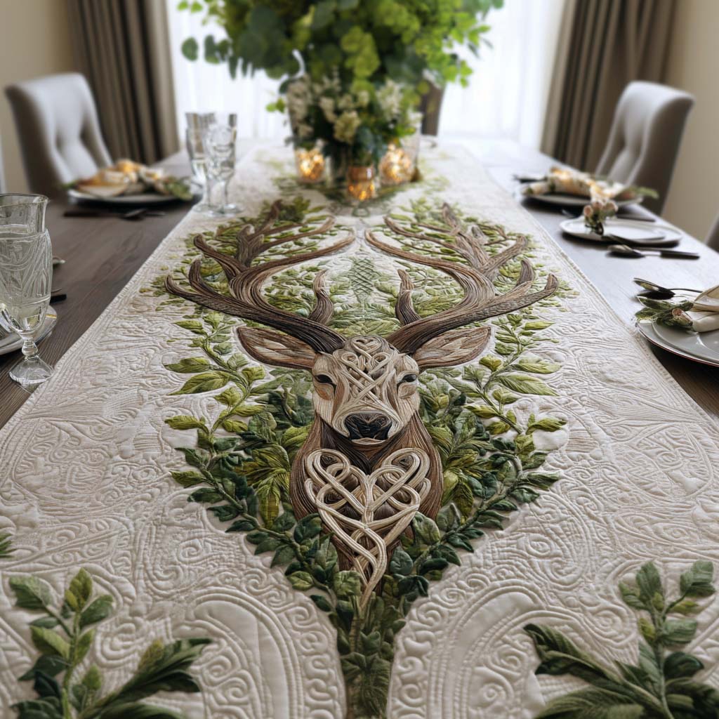 Forest Guardian Quilted Table Runner NCU0NNT2280