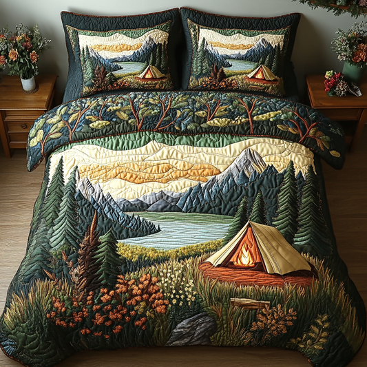Forest Hideaway Duvet Cover Set NCU0DV394