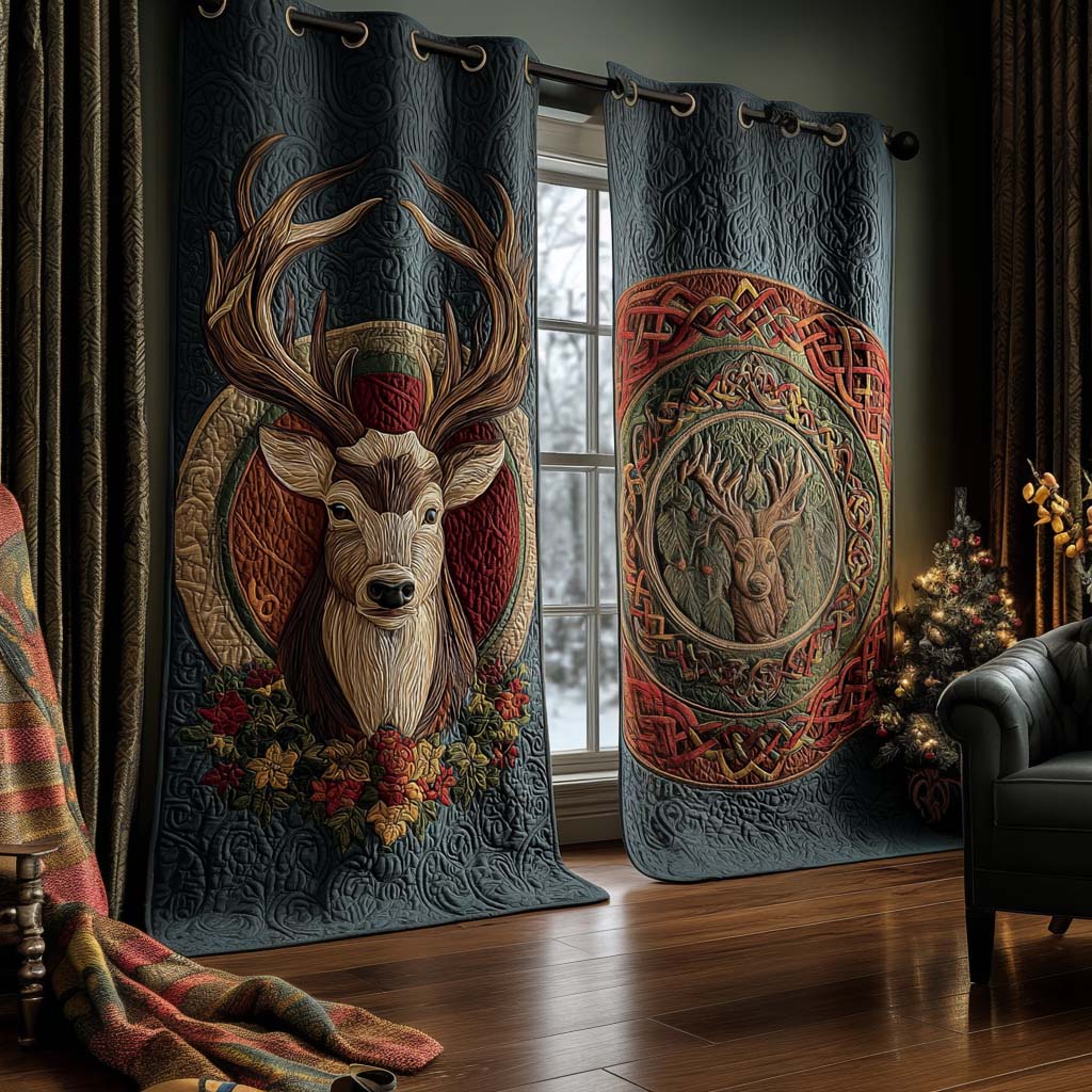 Forest King Quilted Curtains NCU0NNT2325