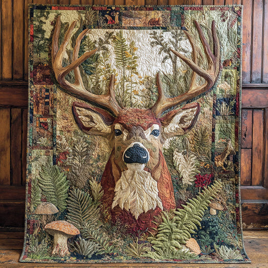 Forest Monarch Quilted Blanket NCU0PTT2466