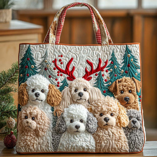 Forest Noel Pack Quilted Tote Bag NCU0NXD688