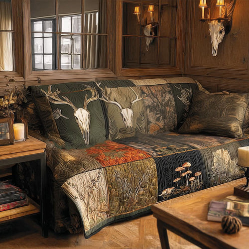 Forest Relic Quilted Blanket NCU0PTT2369