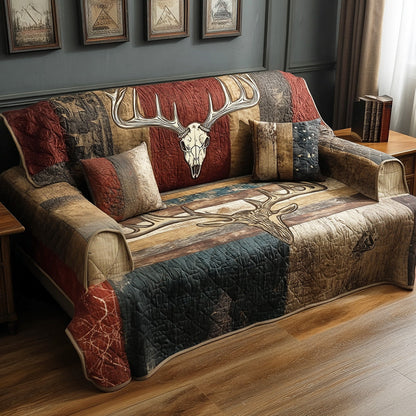 Forest Relic Quilted Sofa Cover NCU0NTD1341