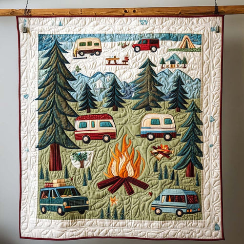 Forest Retreat Quilted Blanket NCU0NT268