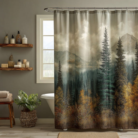 Forest Retreat Shower Curtain NCU0DV1884