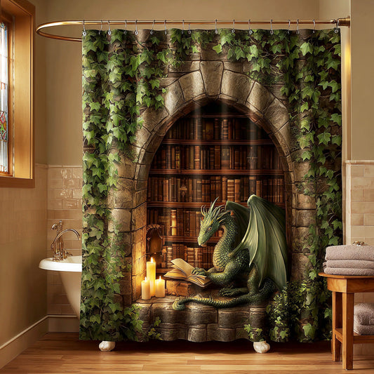 Forest Sentinel Shower Curtain NCU0NTV945