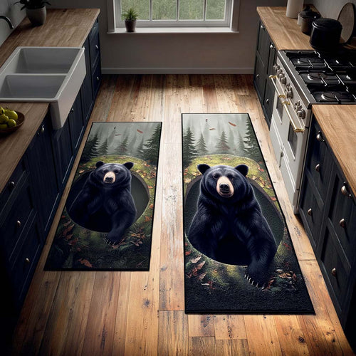 Forest Shadow Kitchen Area Rug NCU0TD1422