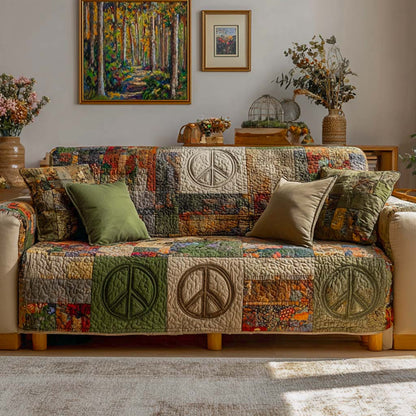 Forest Spirit Peace Quilted Sofa Cover NCU0NXD1409