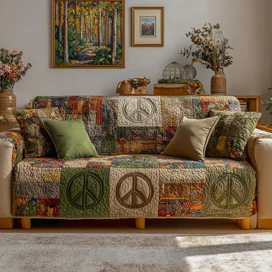 Forest Spirit Peace Quilted Sofa Cover NCU0NXD1409