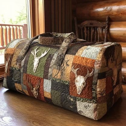 Forest Stag Legacy Quilted Duffle Bag NCU0PTT2903