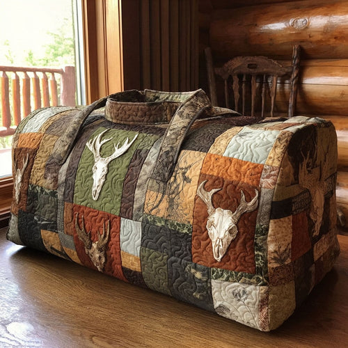 Forest Stag Legacy Quilted Duffle Bag NCU0PTT2903