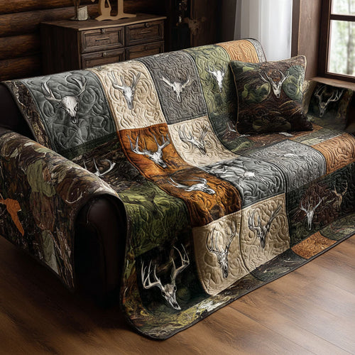 Forest Trophy Quilted Sofa Cover NCU0PTT2017