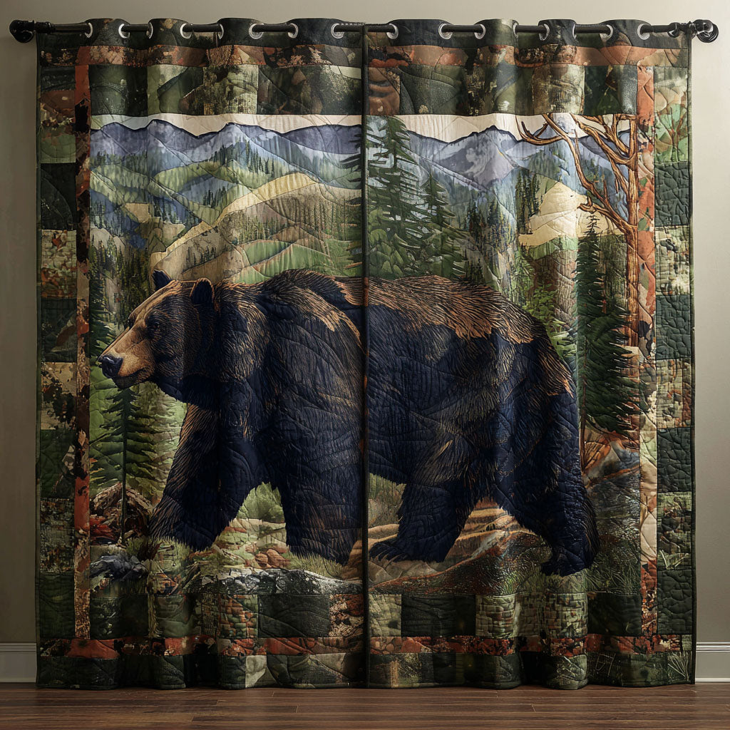 Forest Wanderer Quilted Curtains NCU0PTT2056