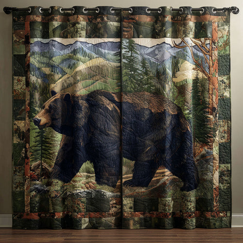 Forest Wanderer Quilted Curtains NCU0PTT2056