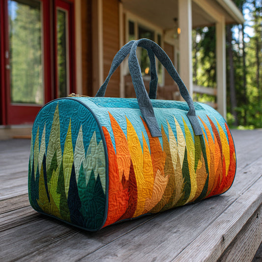 Forest Whisper Quilted Duffle Bag NCU0DDK2428