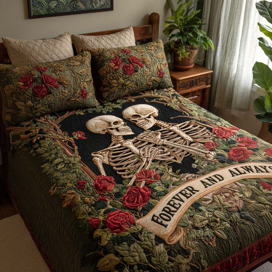 Forever Yours 3-Piece Quilted Bedding Set NCU0NNT2653